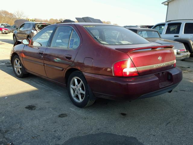 1N4DL01D11C133320 - 2001 NISSAN ALTIMA XE MAROON photo 3