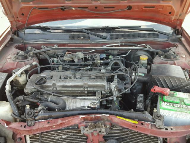 1N4DL01D11C133320 - 2001 NISSAN ALTIMA XE MAROON photo 7