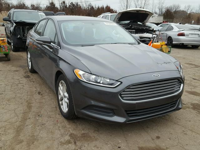 1FA6P0H71G5112624 - 2016 FORD FUSION SE GRAY photo 1