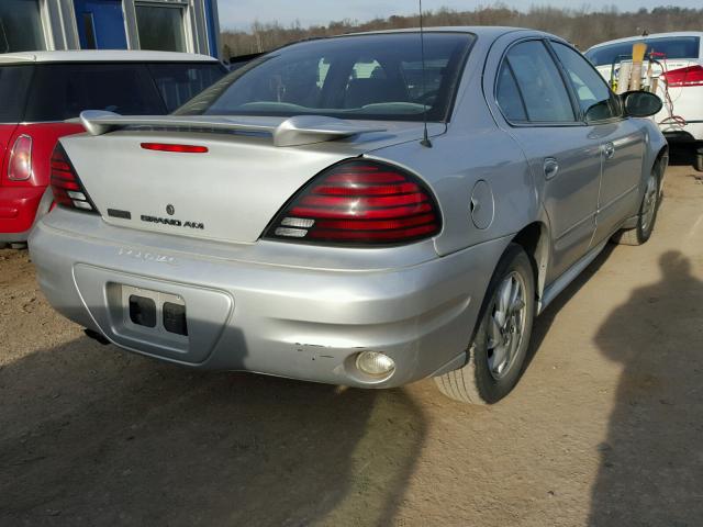 1G2NF52E74C246076 - 2004 PONTIAC GRAND AM S SILVER photo 4