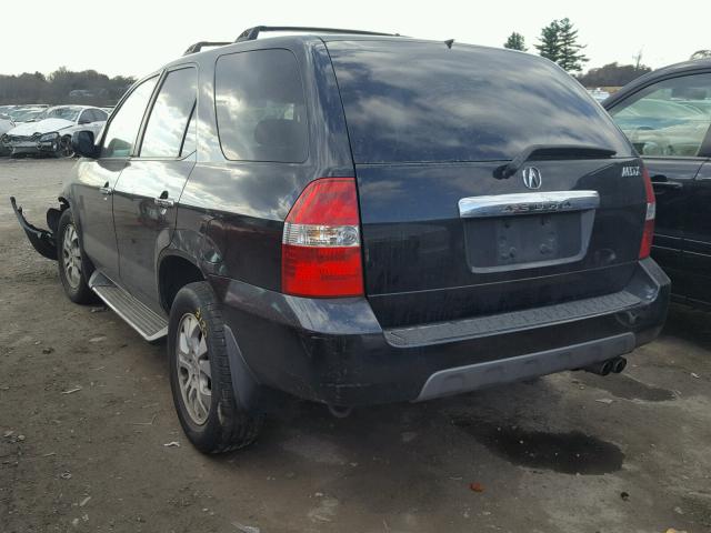 2HNYD18773H518485 - 2003 ACURA MDX TOURIN BLACK photo 3