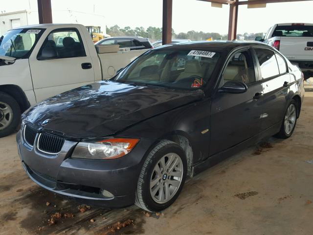 WBAVB13596PT20850 - 2006 BMW 325 I GRAY photo 2