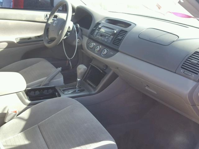 4T1BF30K35U106531 - 2005 TOYOTA CAMRY LE წითელი ფოტო 5