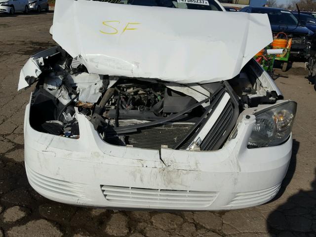 1G1AL58H897221653 - 2009 CHEVROLET COBALT LT WHITE photo 7