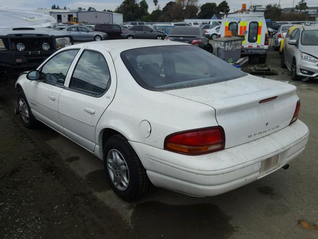 1B3EJ46X3YN137867 - 2000 DODGE STRATUS SE WHITE photo 3