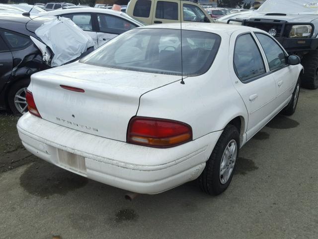 1B3EJ46X3YN137867 - 2000 DODGE STRATUS SE WHITE photo 4