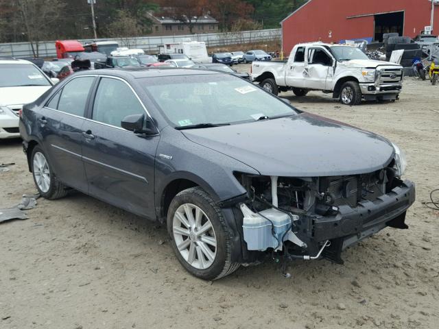 4T1BD1FK2CU035286 - 2012 TOYOTA CAMRY HYBR GRAY photo 1