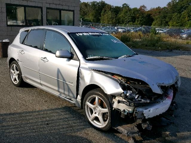 JM1BK144961433664 - 2006 MAZDA 3 HATCHBAC SILVER photo 1