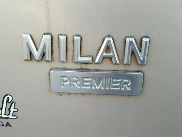 3MEHM08137R658604 - 2007 MERCURY MILAN PREM GOLD photo 9