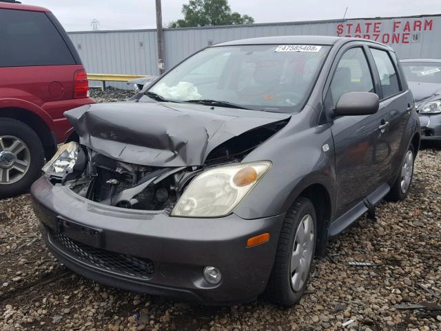 JTKKT624650092458 - 2005 TOYOTA SCION XA GRAY photo 2