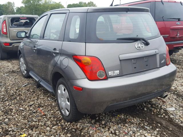 JTKKT624650092458 - 2005 TOYOTA SCION XA GRAY photo 3