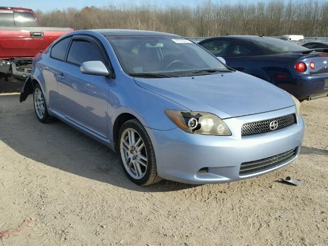 JTKDE167780248540 - 2008 TOYOTA SCION TC BLUE photo 1