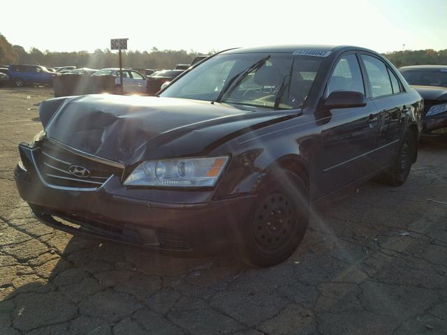 5NPET4AC3AH605888 - 2010 HYUNDAI SONATA GLS GRAY photo 2