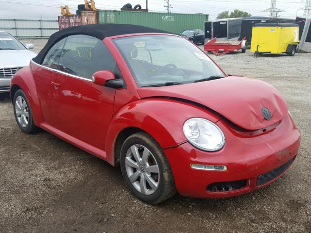 3VWPF31Y38M409313 - 2008 VOLKSWAGEN NEW BEETLE 红色 照片 1