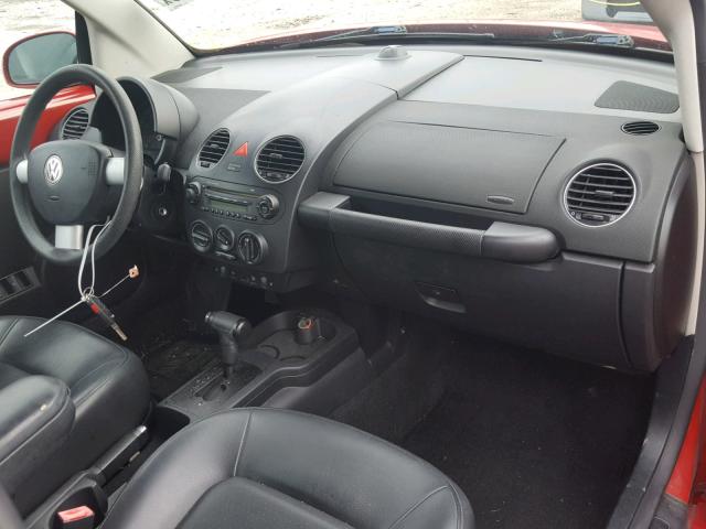 3VWPF31Y38M409313 - 2008 VOLKSWAGEN NEW BEETLE 红色 照片 9