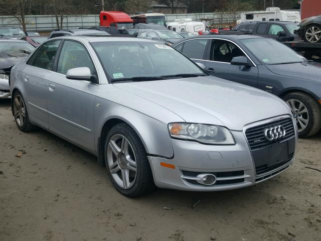 WAUDF68E45A448713 - 2005 AUDI A4 2.0T QU SILVER photo 1