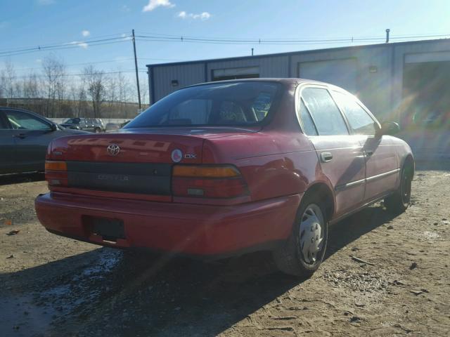 2T1AE09B0SC117306 - 1995 TOYOTA COROLLA LE 红色 照片 4