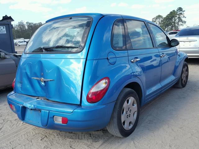 3A8FY48B08T107427 - 2008 CHRYSLER PT CRUISER BLUE photo 4