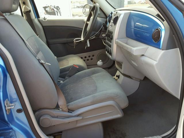 3A8FY48B08T107427 - 2008 CHRYSLER PT CRUISER BLUE photo 5