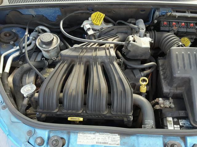 3A8FY48B08T107427 - 2008 CHRYSLER PT CRUISER BLUE photo 7