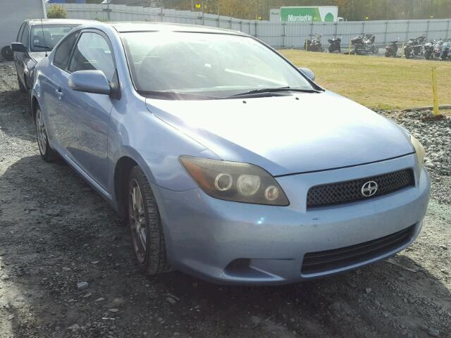 JTKDE167380262161 - 2008 TOYOTA SCION TC BLUE photo 1