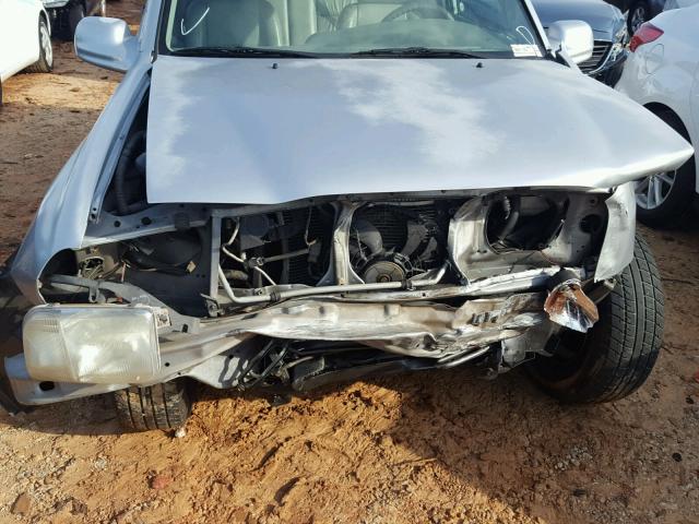 2CNBE634116921319 - 2001 CHEVROLET TRACKER LT SILVER photo 9