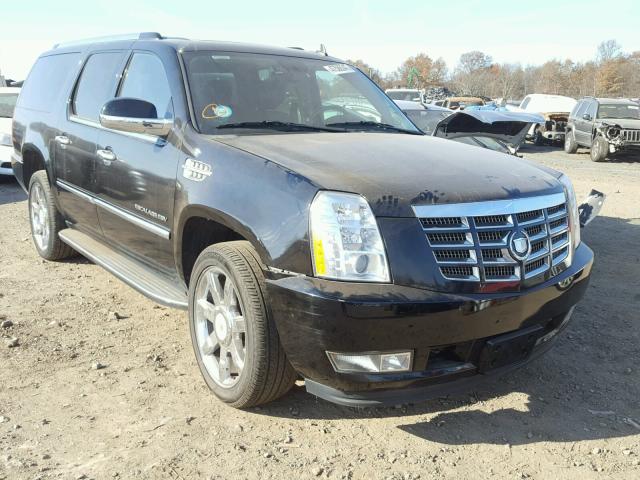 1GYS4HEFXCR209569 - 2012 CADILLAC ESCALADE E BLACK photo 1