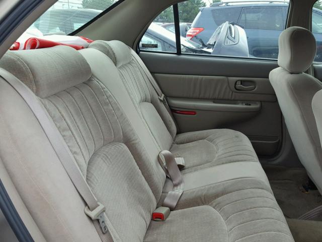 2G4WS52J811124297 - 2001 BUICK CENTURY CU BEIGE photo 6