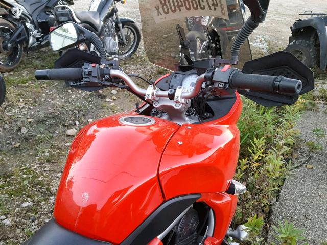 JKALEEA148A019492 - 2008 KAWASAKI KLE650 A RED photo 5