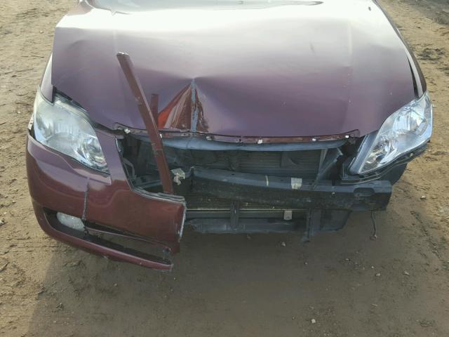 4T1BK36B96U132605 - 2006 TOYOTA AVALON XL Марун фото 7