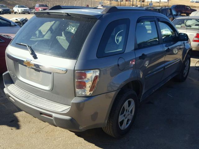 2CNDL13FX66183787 - 2006 CHEVROLET EQUINOX LS SILVER photo 4