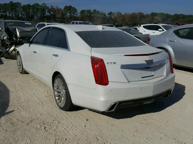 1G6AS5SS3H0152010 - 2017 CADILLAC CTS PREMIU WHITE photo 3