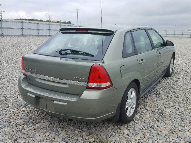 1G1ZT62865F158652 - 2005 CHEVROLET MALIBU MAX GREEN photo 4