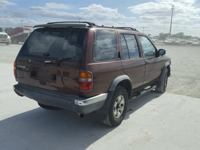 JN8AR05S0XW290076 - 1999 NISSAN PATHFINDER MAROON photo 4