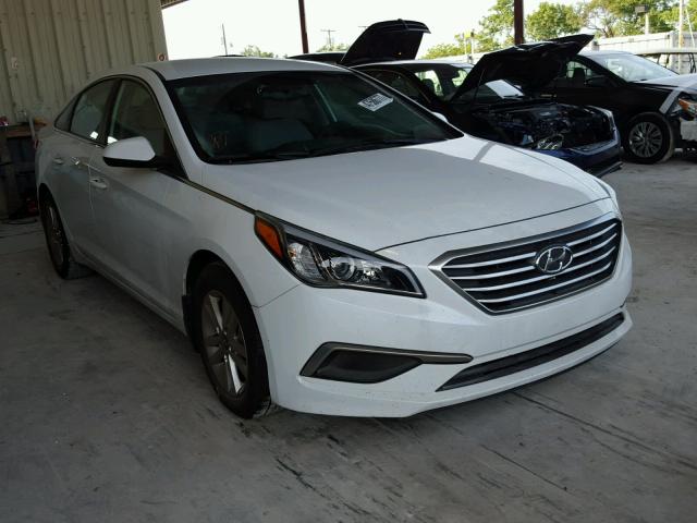 5NPE24AF4GH401414 - 2016 HYUNDAI SONATA SE WHITE photo 1