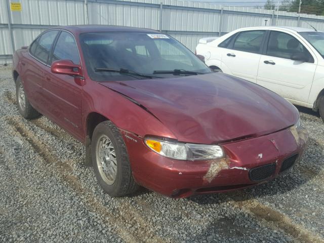 1G2WJ52K7YF274263 - 2000 PONTIAC GRAND PRIX MAROON photo 1