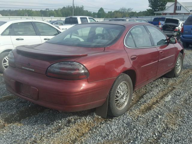 1G2WJ52K7YF274263 - 2000 PONTIAC GRAND PRIX MAROON photo 4