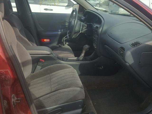 1G2WJ52K7YF274263 - 2000 PONTIAC GRAND PRIX MAROON photo 5