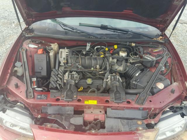 1G2WJ52K7YF274263 - 2000 PONTIAC GRAND PRIX MAROON photo 7