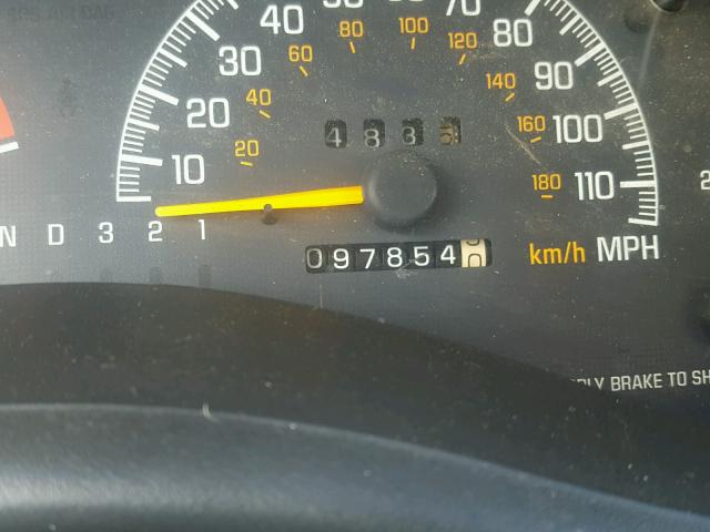 1G2WJ52K7YF274263 - 2000 PONTIAC GRAND PRIX MAROON photo 8