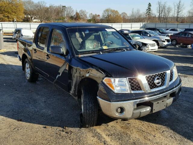 1N6AD07W06C469886 - 2006 NISSAN FRONTIER C BLACK photo 1