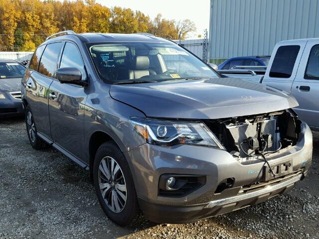 5N1DR2MM0HC607604 - 2017 NISSAN PATHFINDER GRAY photo 1