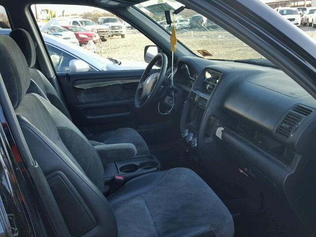 JHLRD78883C001305 - 2003 HONDA CR-V EX შავი ფოტო 5