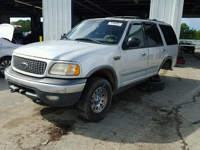 1FMRU16W71LA91826 - 2001 FORD EXPEDITION SILVER photo 2