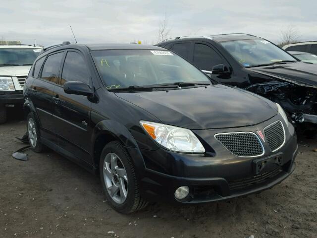 5Y2SL65866Z454632 - 2006 PONTIAC VIBE BLACK photo 1