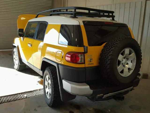 JTEZU11F48K007114 - 2008 TOYOTA FJ CRUISER YELLOW photo 3