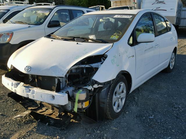 JTDKB22U463133687 - 2006 TOYOTA PRIUS WHITE photo 2