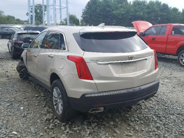 1GYKNBRS8HZ115621 - 2017 CADILLAC XT5 LUXURY TAN photo 3