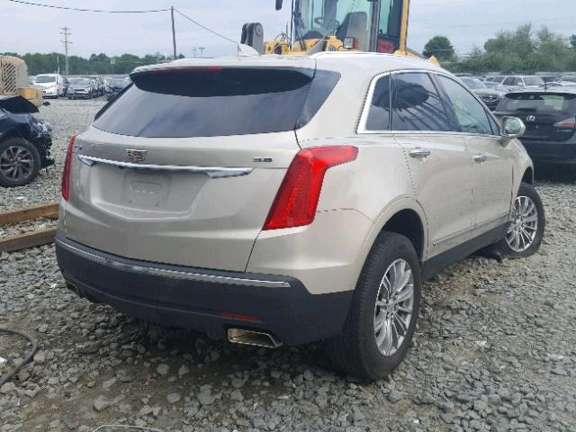 1GYKNBRS8HZ115621 - 2017 CADILLAC XT5 LUXURY TAN photo 4