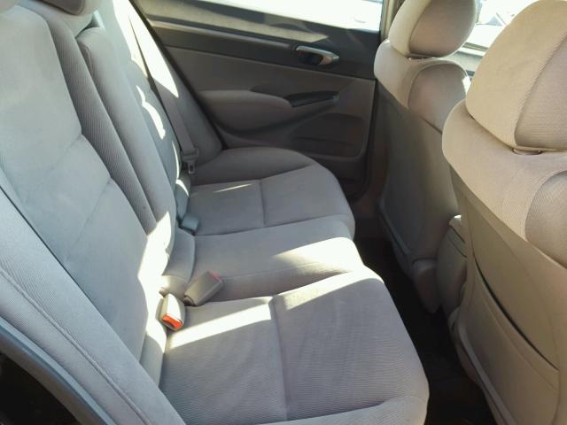 2HGFA16838H301848 - 2008 HONDA CIVIC EX 黑色 照片 6